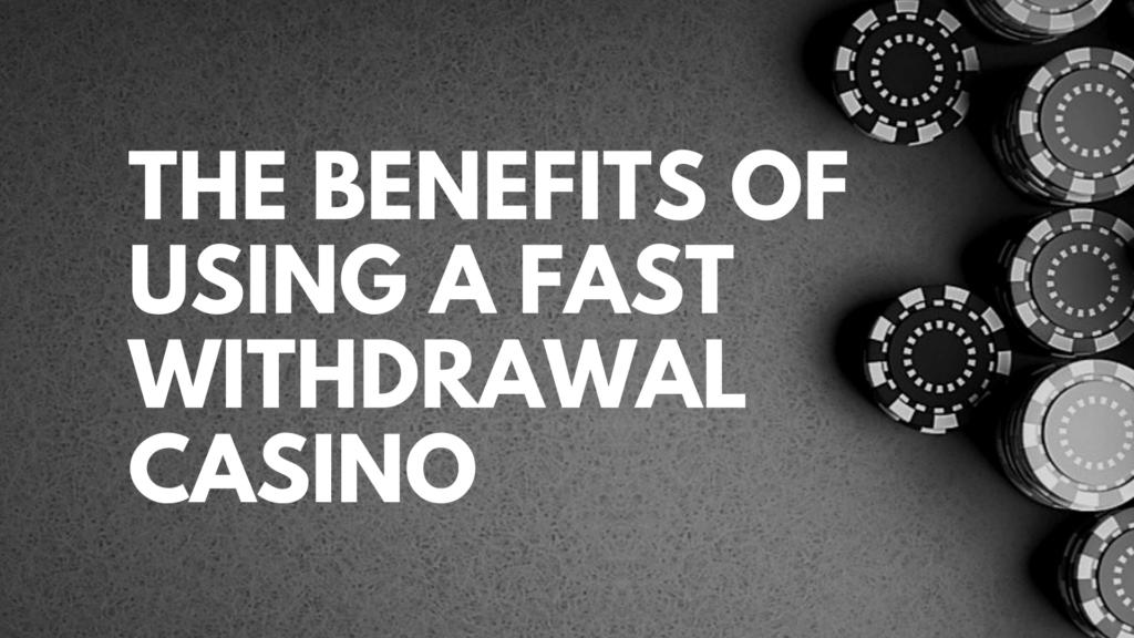 Fast Withdrawal Casino - Advantages & Disadvantages
In Canada, every instant withdrawal casino offers players rapid access to their money.

Using a quick payout online casino provides simplicity and comfort.

Heading to an instant payment casino can enhance the player's overall experience.